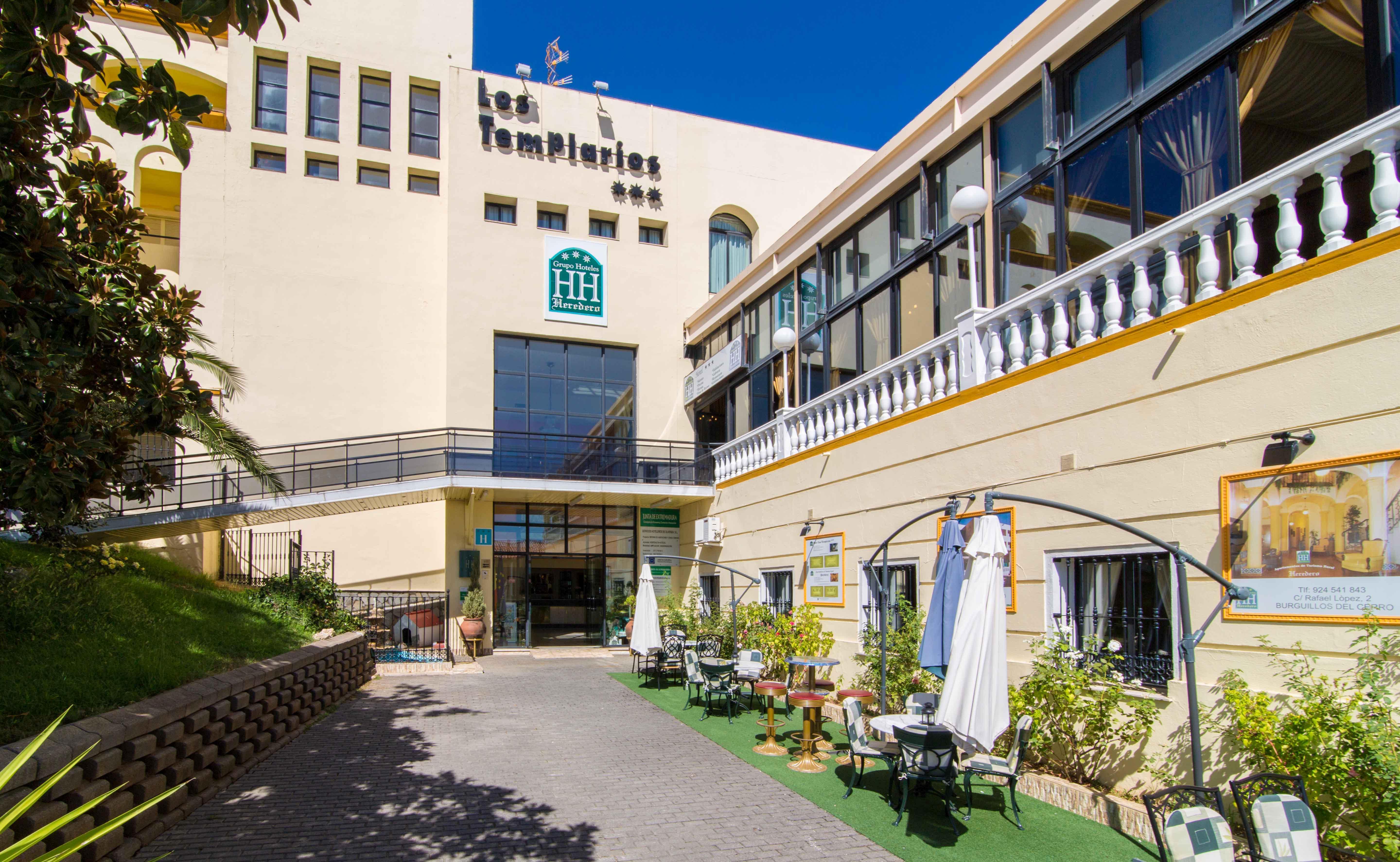 חרז דה לוס קבאלרוס Hotel Los Templarios מראה חיצוני תמונה